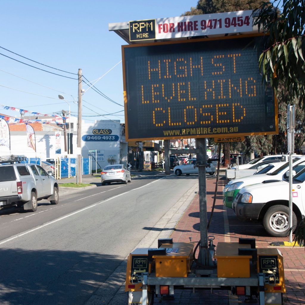 Variable Message Signs Hire RPM Hire