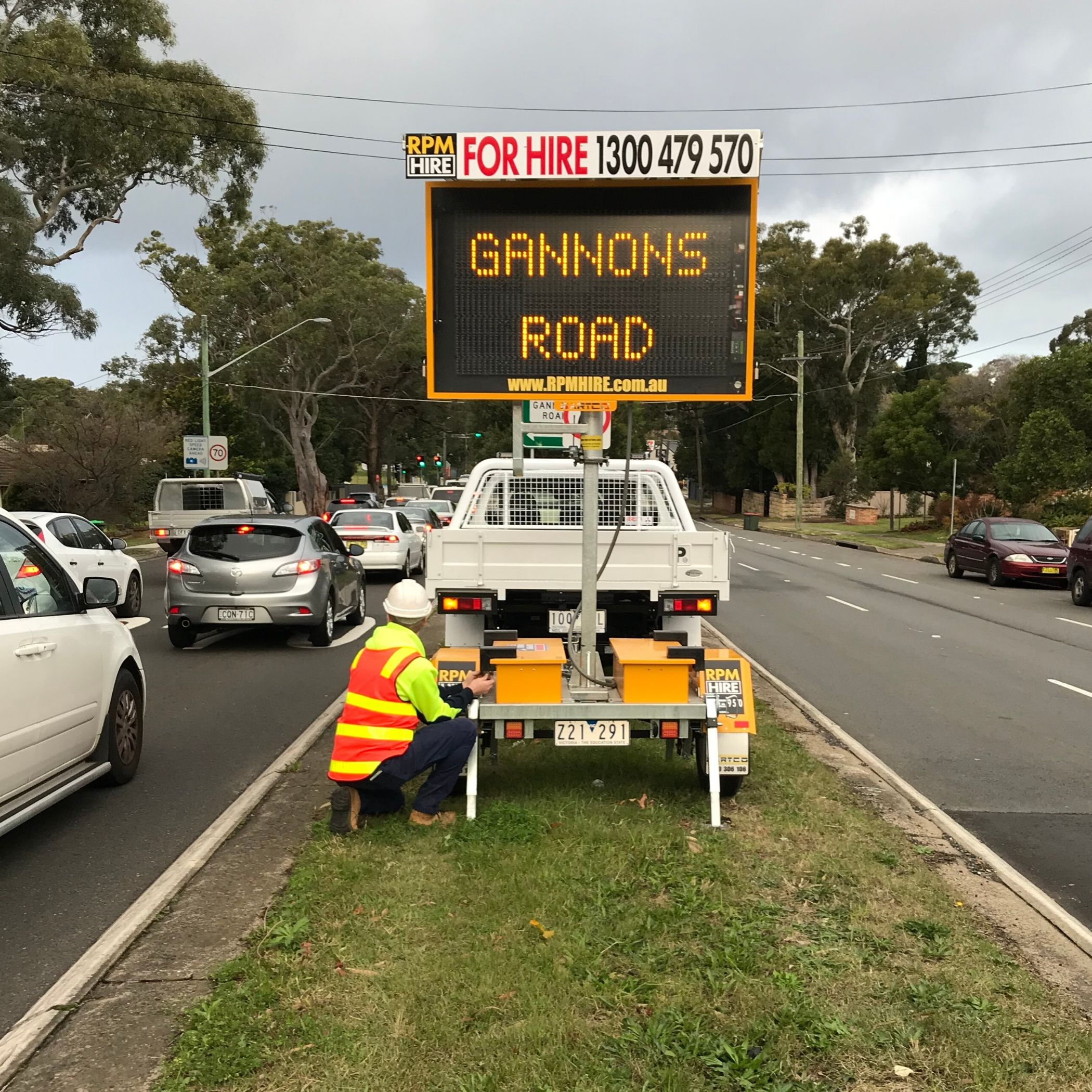 Variable Message Signs Road