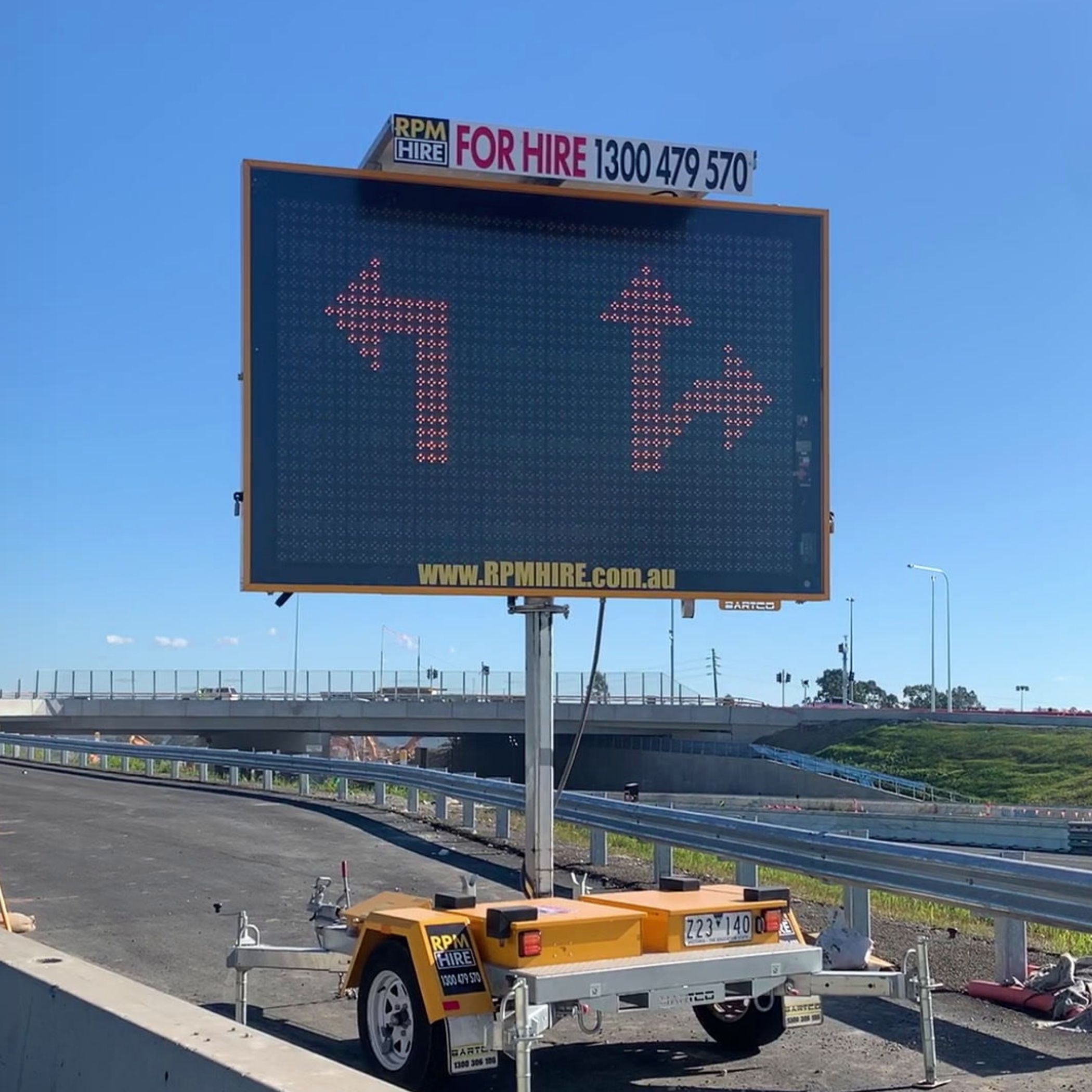 Variable Message Signs Road Detour