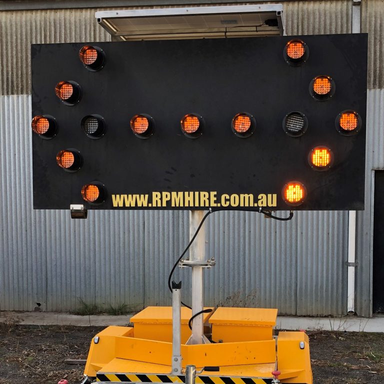 Arrow Board Hire in Melbourne, Sydney & Brisbane RPM Hire