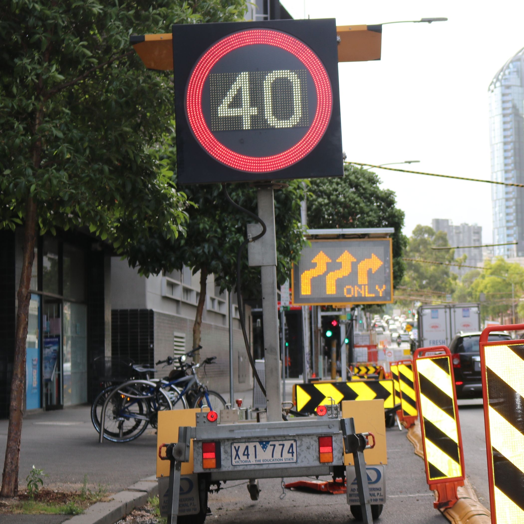 VSLS Variable Speed Limit Signs Hire RPM Hire