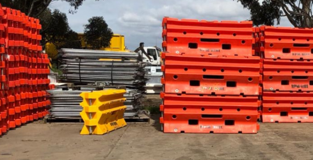 Steel road plates
