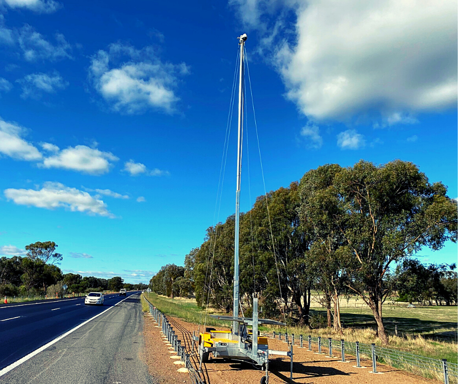 mobile cctv trailers