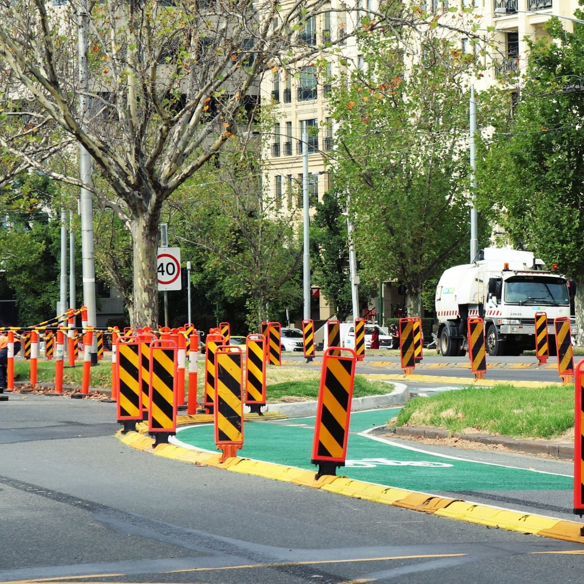 Klemmfix barrier traffic management