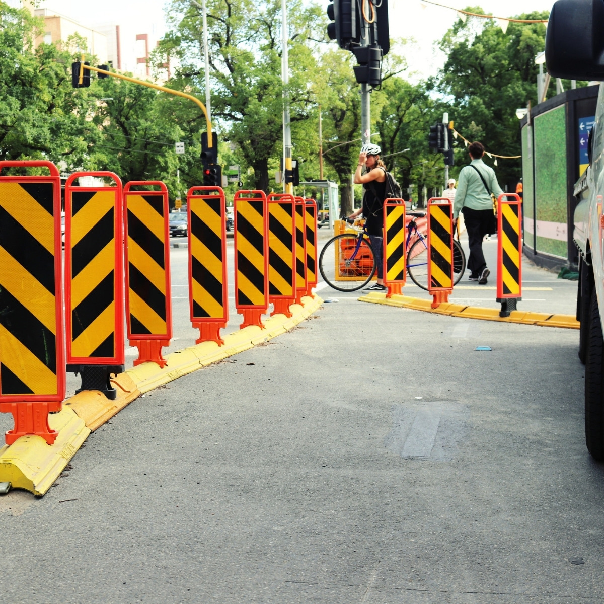 Klemmfix barrier traffic management