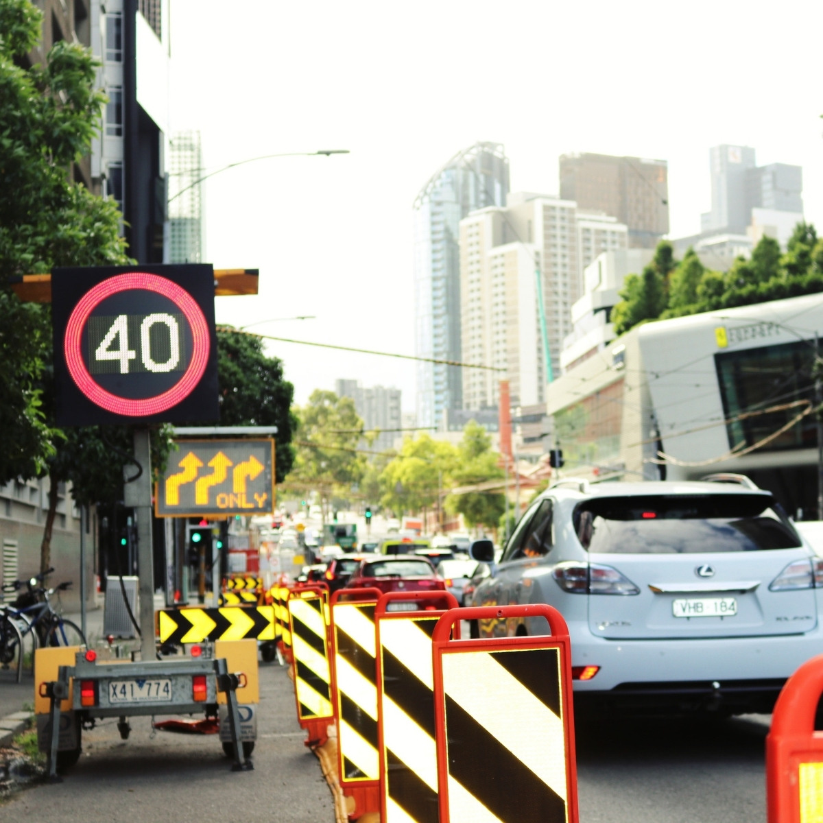 Klemmfix barrier traffic management