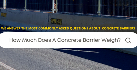 Blog Cover - How Much Does A Concrete Barrier Weigh?